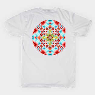 Op Art Tartan T-Shirt